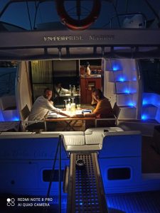 Cena in Barca a Porto Cesareo
